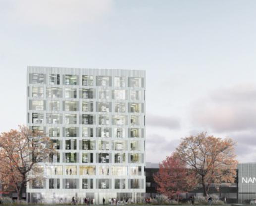 BUREAUX – NANTIL - Rénovation du bâtiment existant
Construction de 2 bâtiments de bureaux certifiés BREEAM®