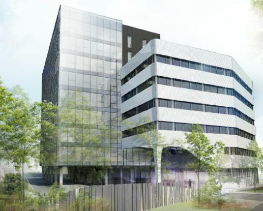 BUREAUX OCEANE - Construction d’un immeuble de bureaux en R+8 sur deux niveaux de sous-sol destinés à des activités de services ou commerciales en RDC et en bureaux dans les étages